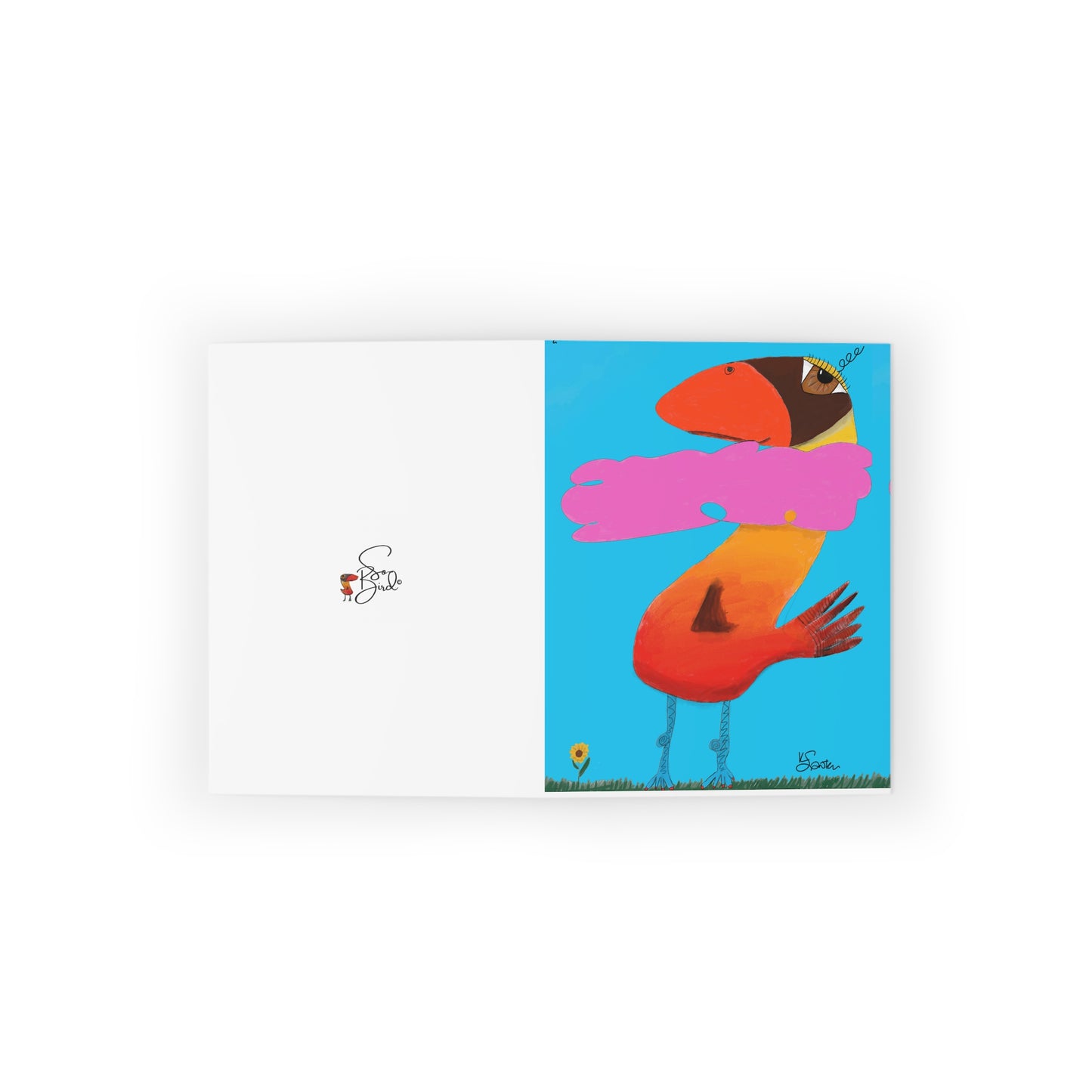 Greeting Cards Set - Pink Cloud - 1, 8, 16, and 24 pcs