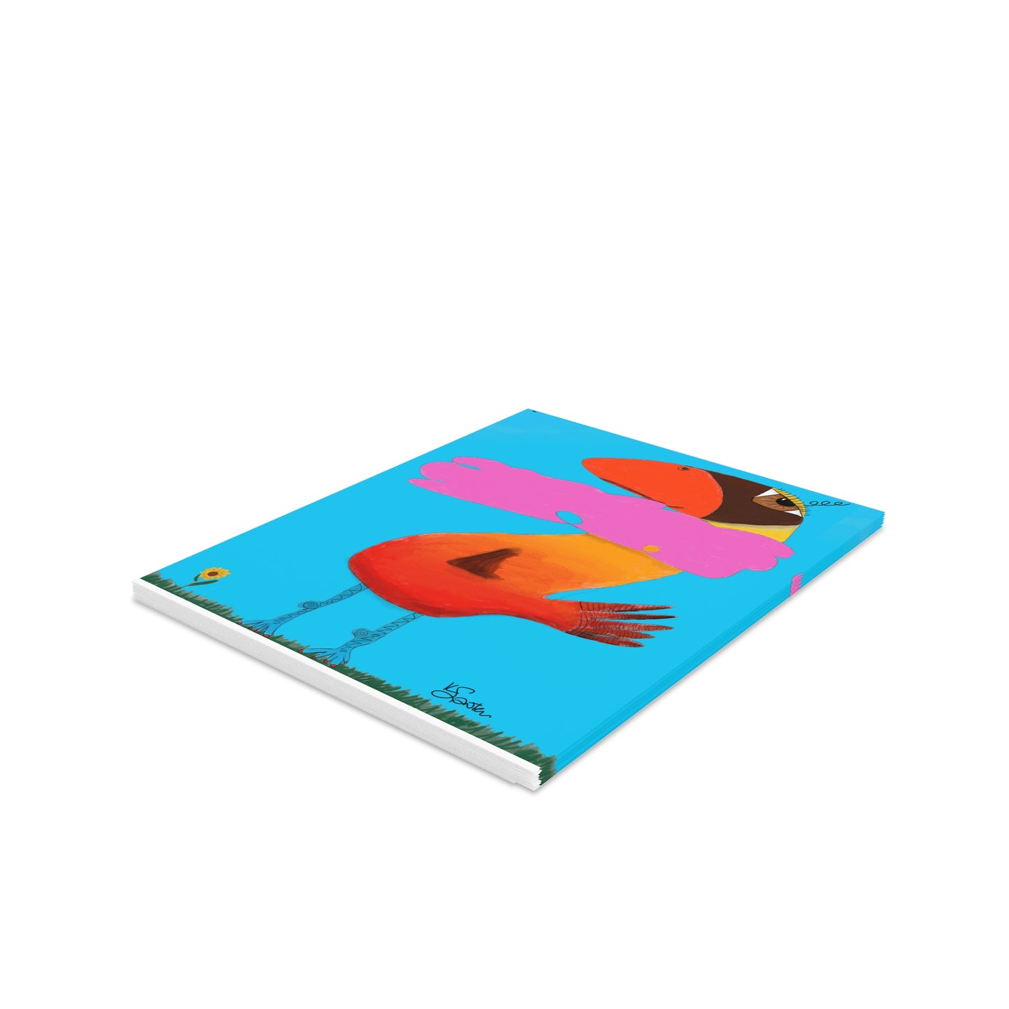 Greeting Cards Set - Pink Cloud - 1, 8, 16, and 24 pcs