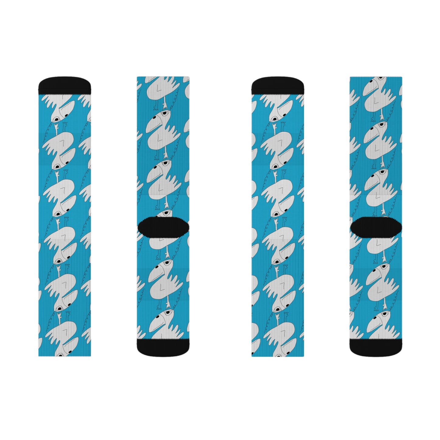 One Among Many So-Bird Sublimation Socks