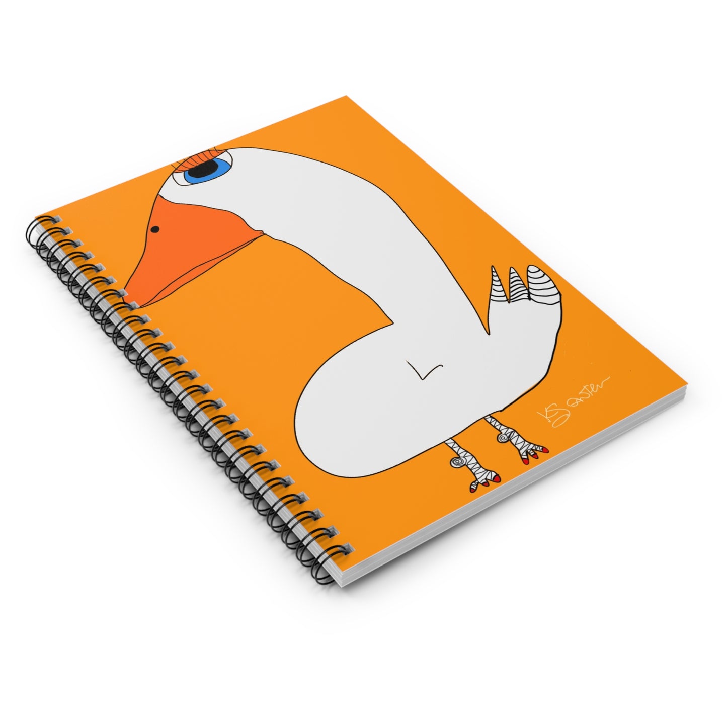 Spiral Notebook - Duck AA Sobriety Gifts