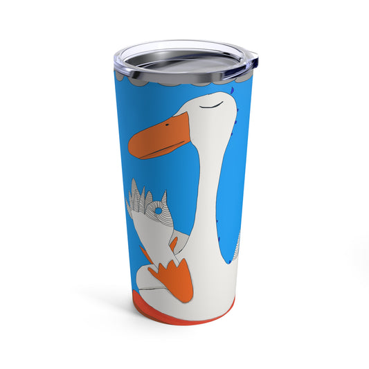 Tumbler 20oz Duck Feathers Meditation Sobriety Gift