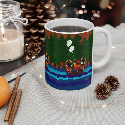 Mug: 3 Birds on a Log - AA Step 2 Made a Decision