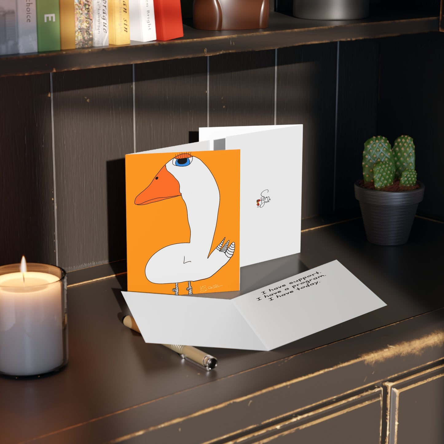 Greeting Cards Set - Duck- 1, 8, 16, and 24 pcs