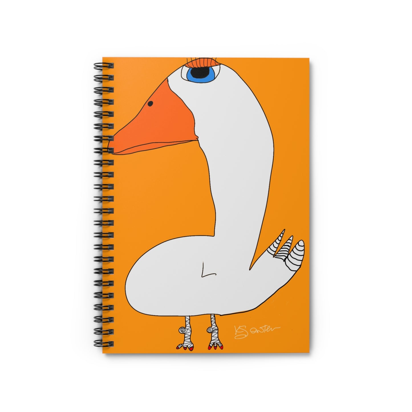 Spiral Notebook - Duck AA Sobriety Gifts