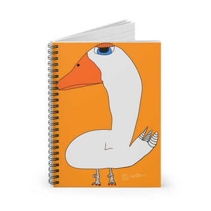 Spiral Notebook - Duck AA Sobriety Gifts