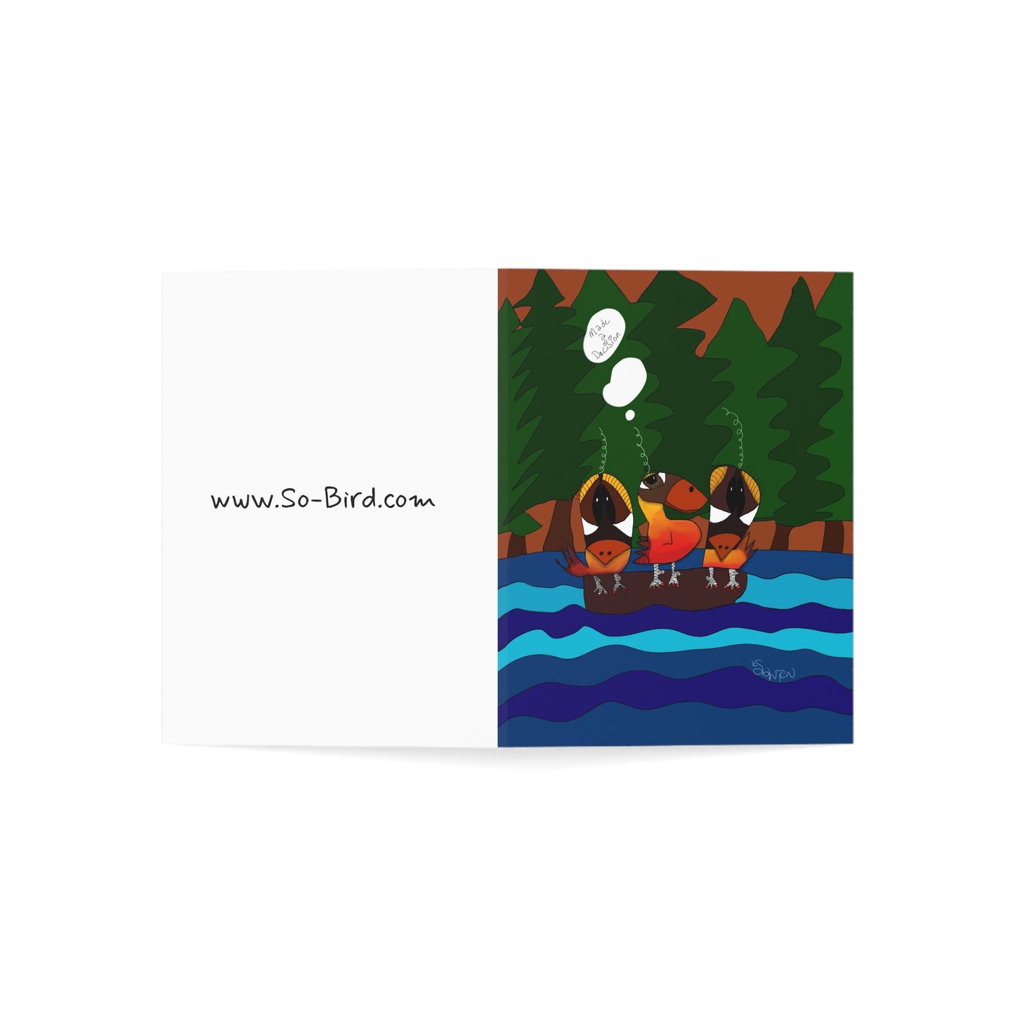 Greeting Cards - 'Made a Decision' AA Step 2 Design