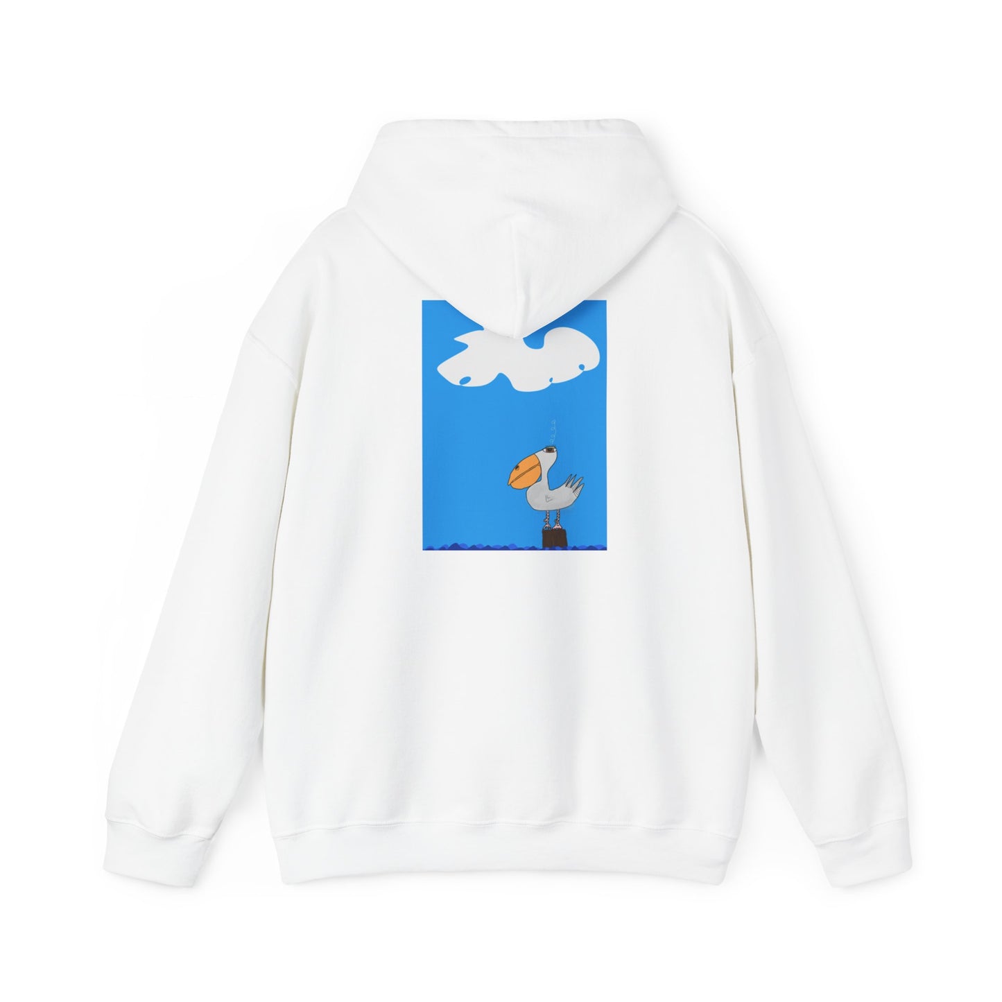 One - Pelican - Unisex Heavy Blend™ Hooded Sweatshirt