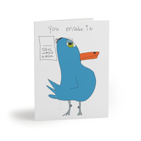 Greeting Cards Set - Recovery Celebration- 1, 8, 16, and 24 pcs