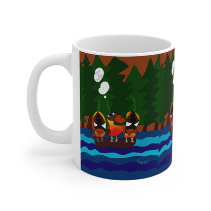 Mug: 3 Birds on a Log - AA Step 2 Made a Decision