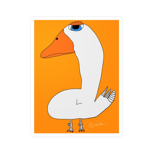 Vinyl Decal - Sobriety Gifts, Duck