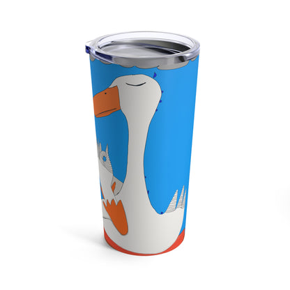 Tumbler 20oz Duck Feathers Meditation Sobriety Gift