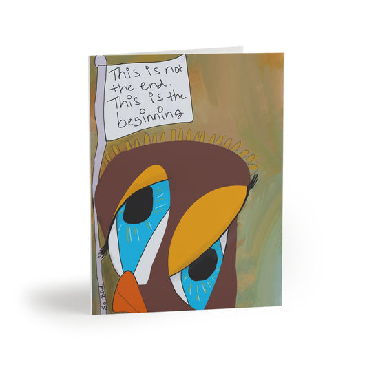 Greeting Cards Set - This Is Not The End- 1, 8, 16, and 24 pcs