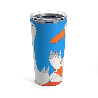 Tumbler 20oz Duck Feathers Meditation Sobriety Gift