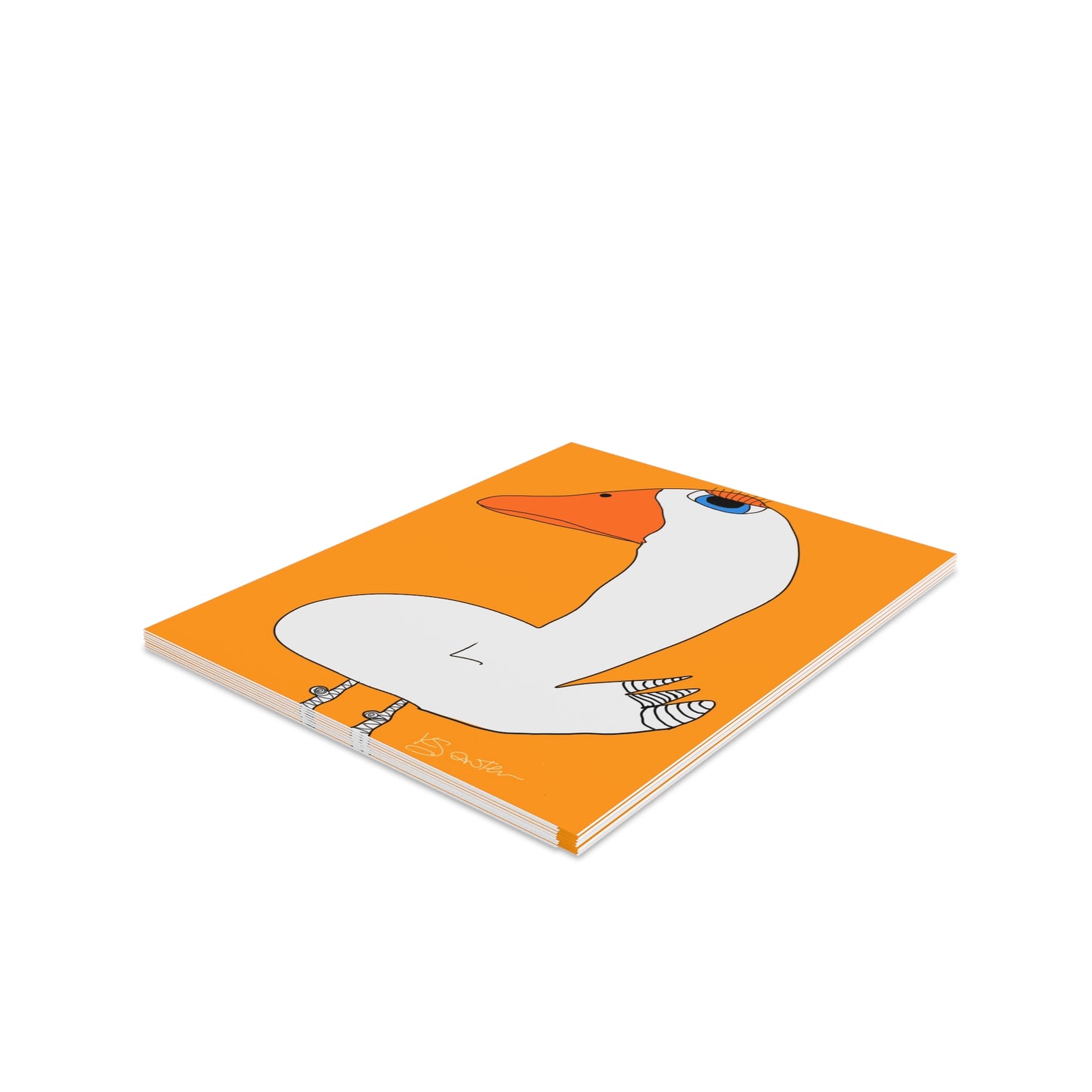 Greeting Cards Set - Duck- 1, 8, 16, and 24 pcs