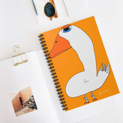 Spiral Notebook - Duck AA Sobriety Gifts