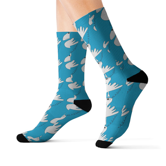 One Among Many So-Bird Sublimation Socks